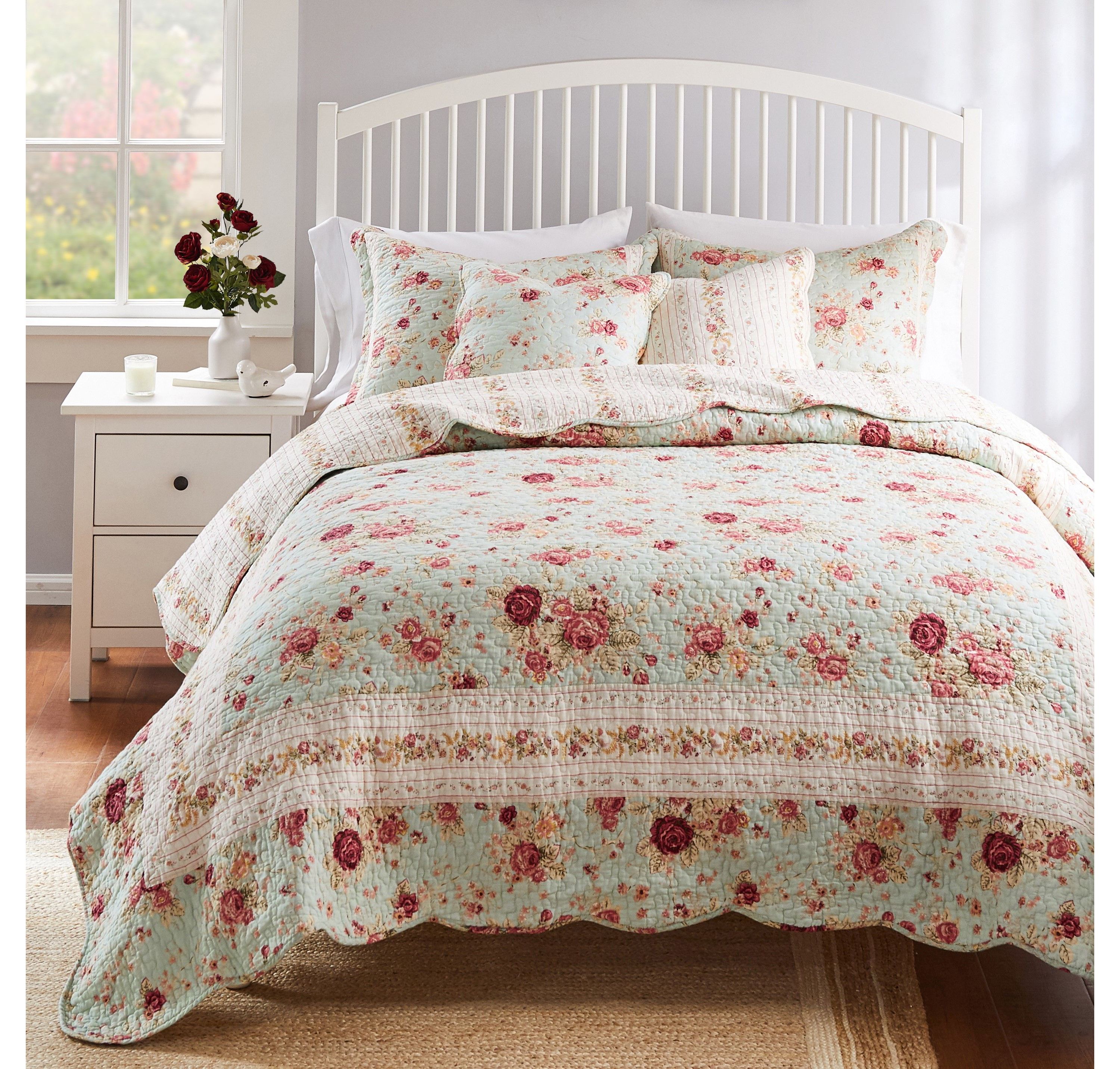 Antique Rose Blue Bonus Set
