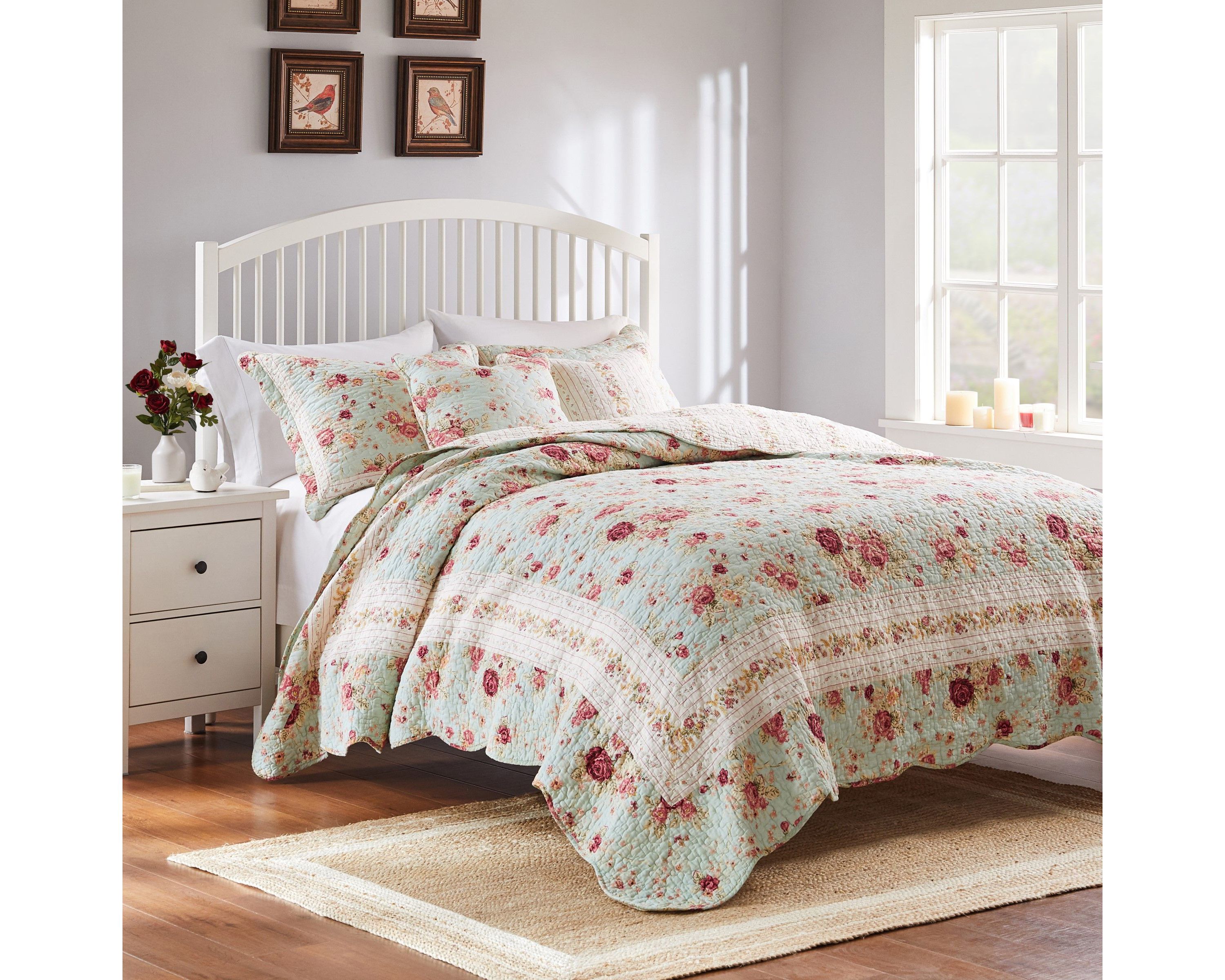 Antique Rose Blue Bonus Set