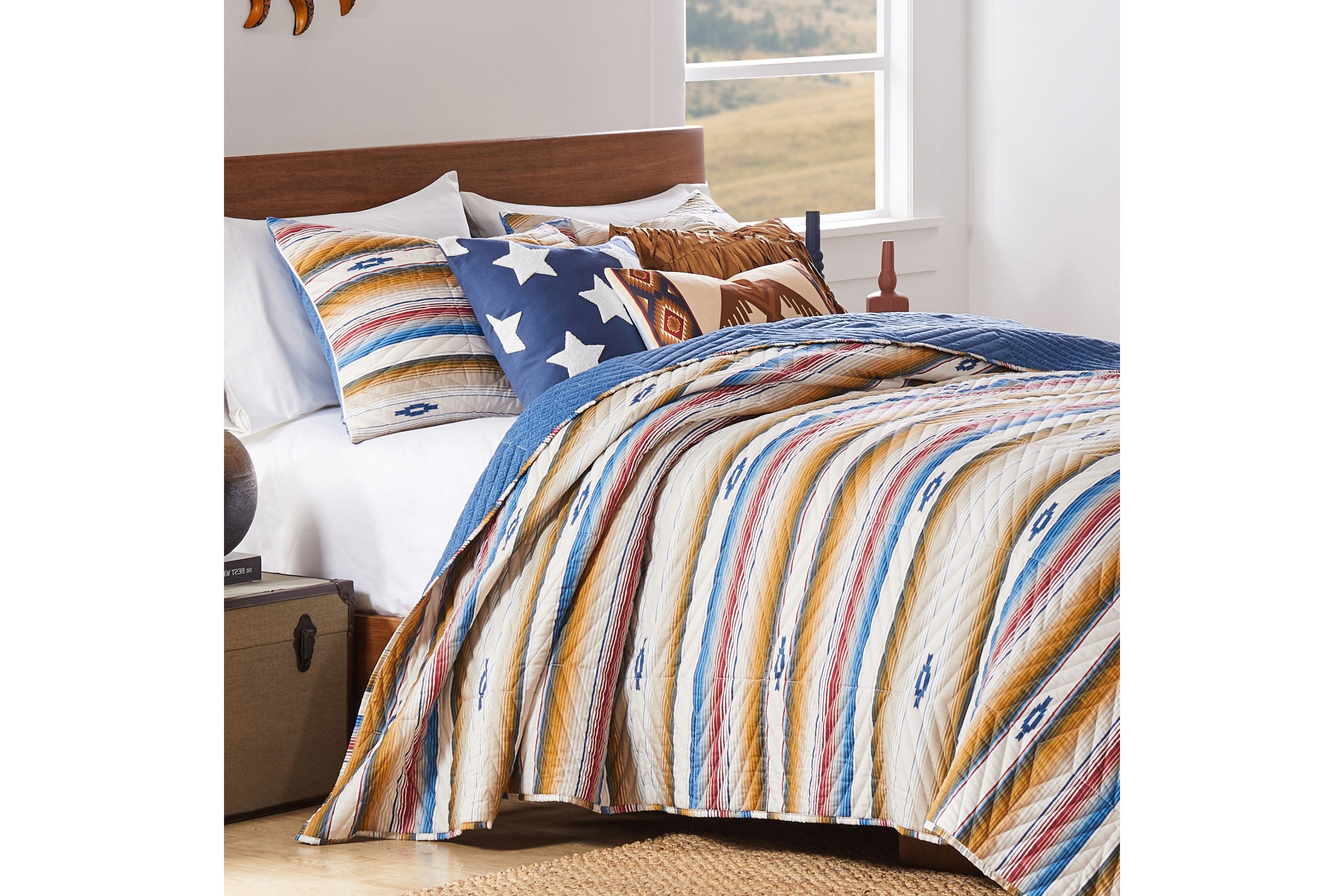 Painted Desert Sapphire Quilt Set