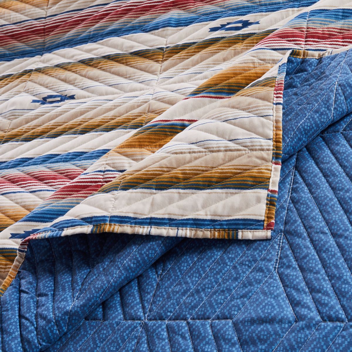 Painted Desert Sapphire Quilt Set