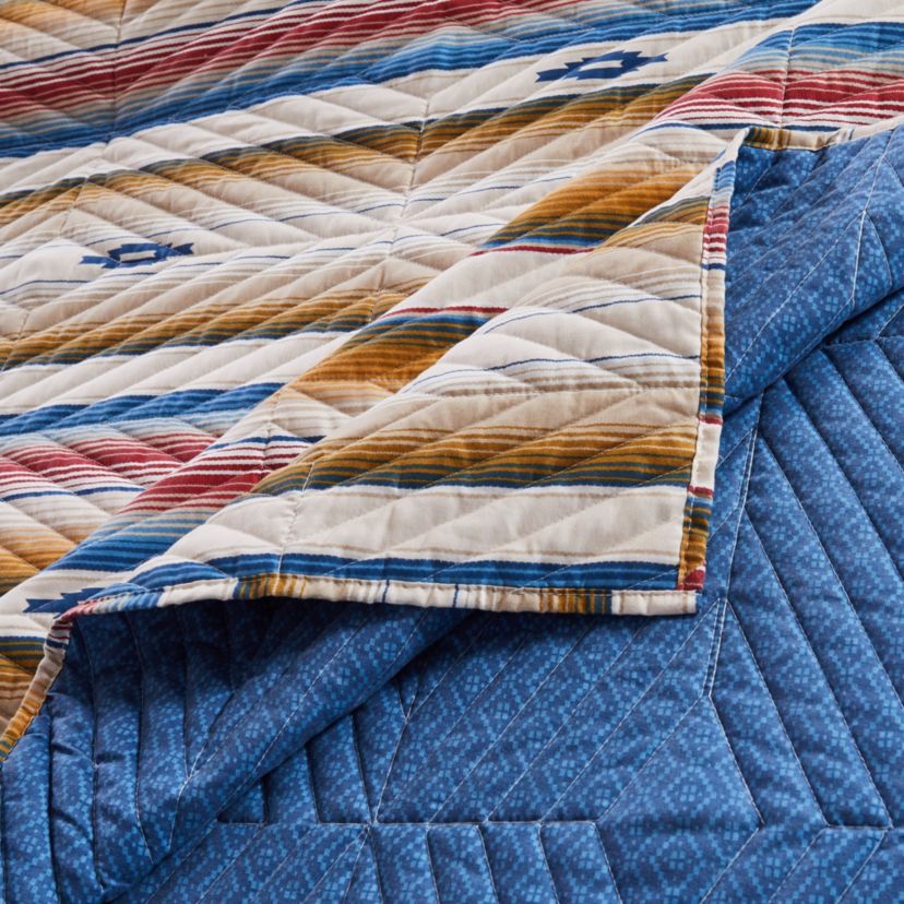Painted Desert Sapphire Quilt Set