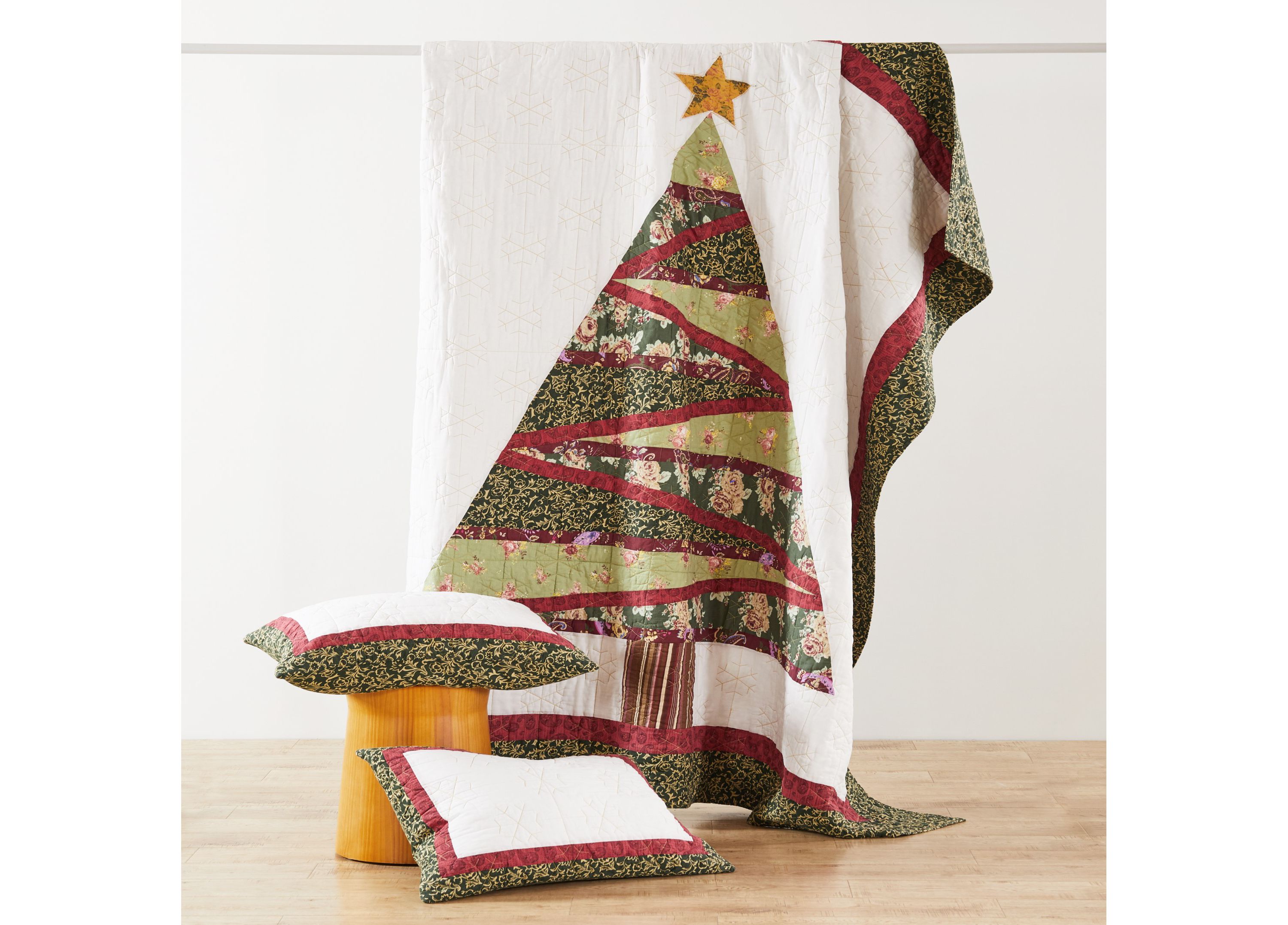 Christmas Tree Quilt Set