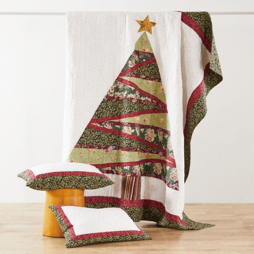 Christmas Tree Quilt Set
