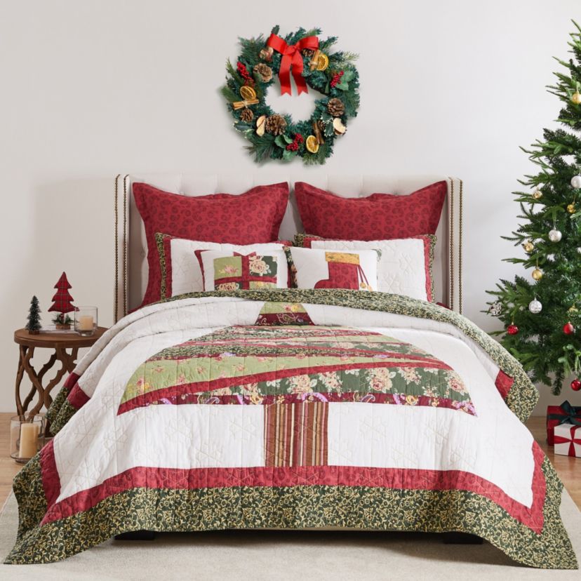 Christmas Tree Quilt Set