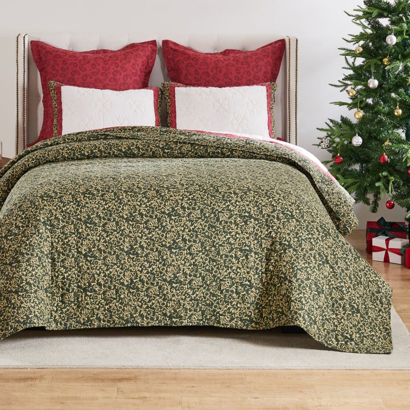 Christmas Tree Quilt Set