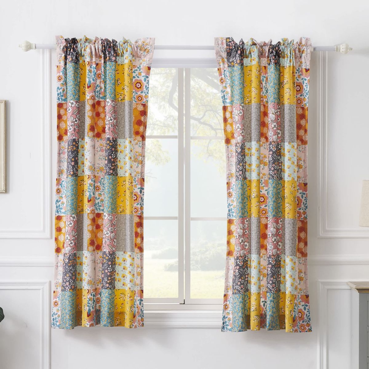 Carlie Window Panel Pair 63