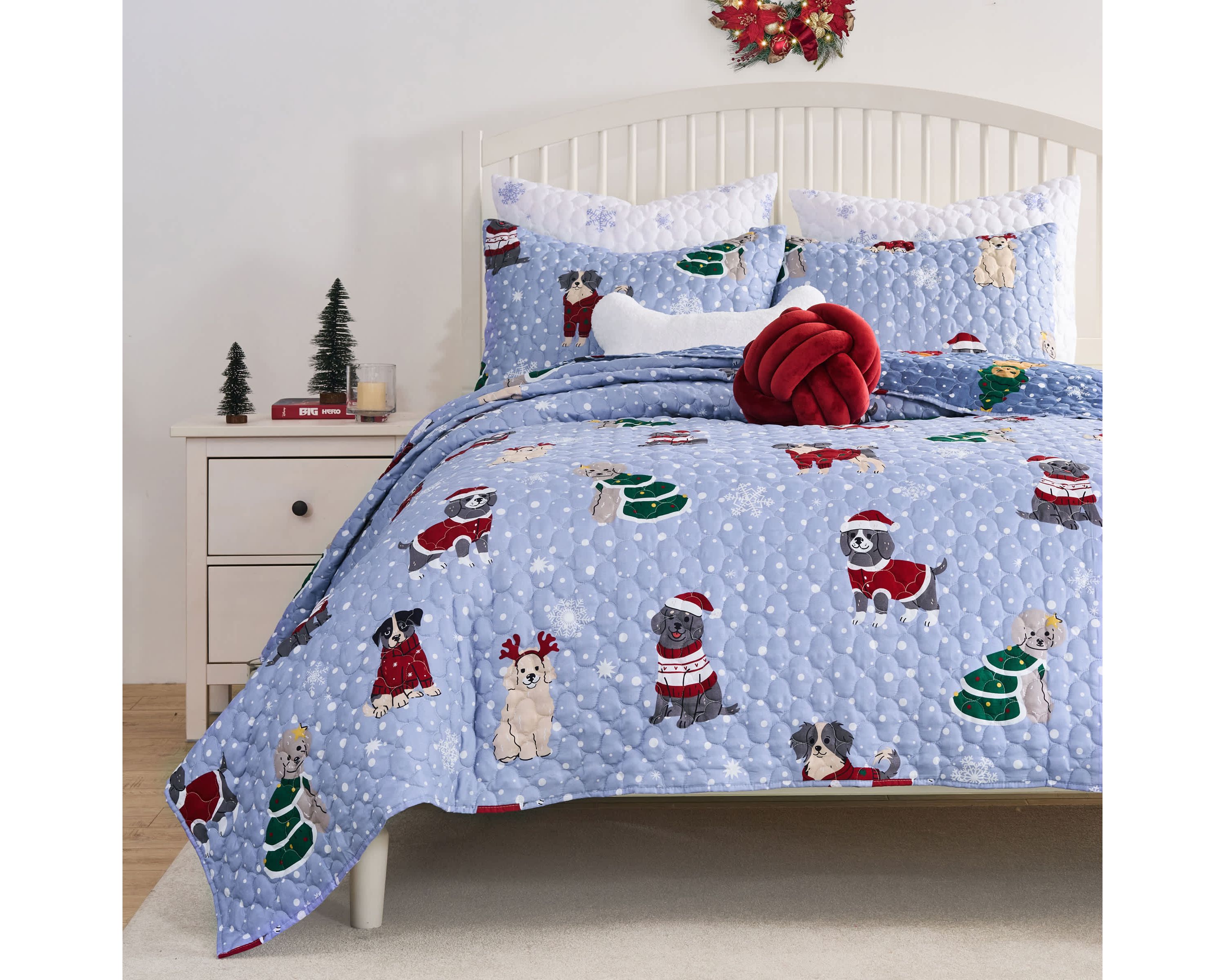 Winter Whiskers Quilt Set