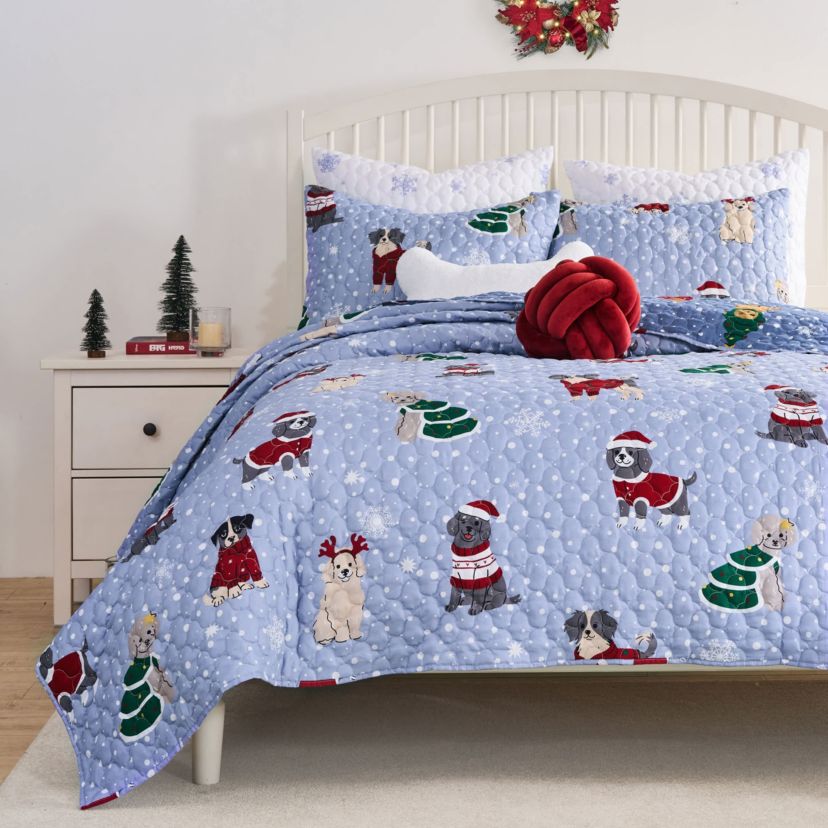 Winter Whiskers Quilt Set