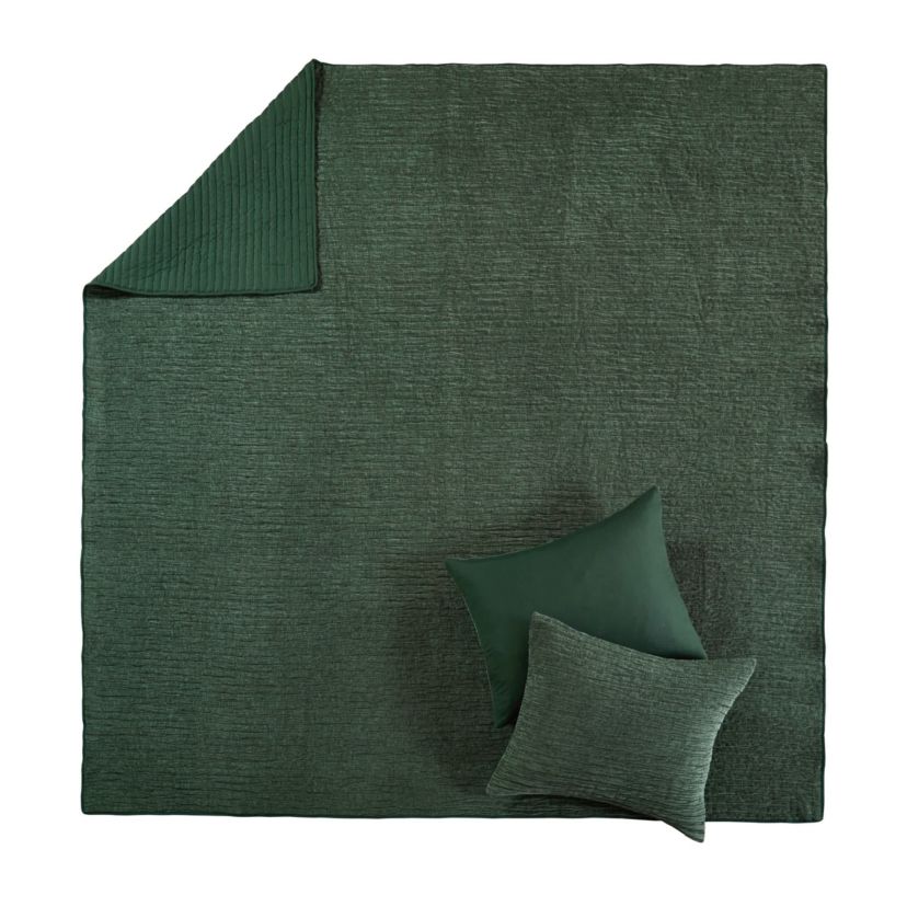Velvet Crush Forest Quilt Set