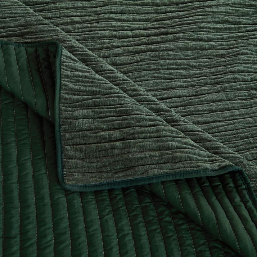 Velvet Crush Forest Quilt Set