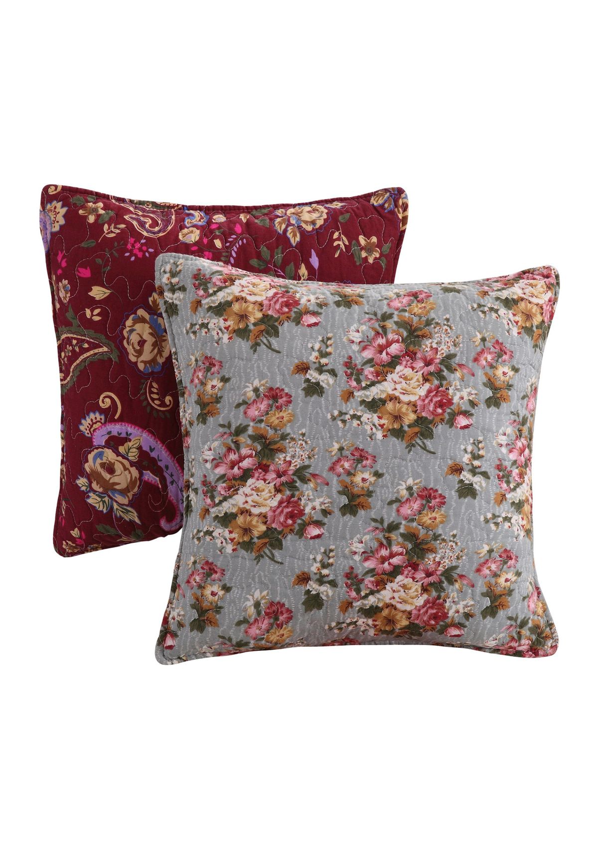 Antique Chic Decorative Pillow Pair
