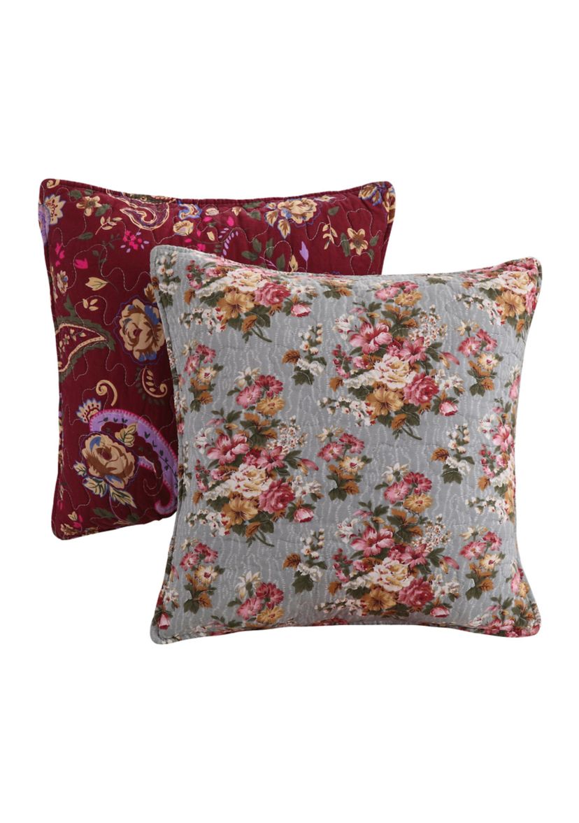 Antique Chic Decorative Pillow Pair
