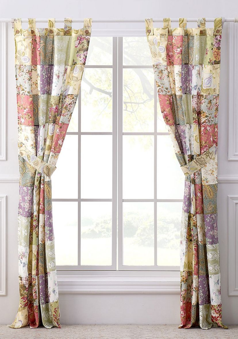 Blooming Prairie Window Panel Pair