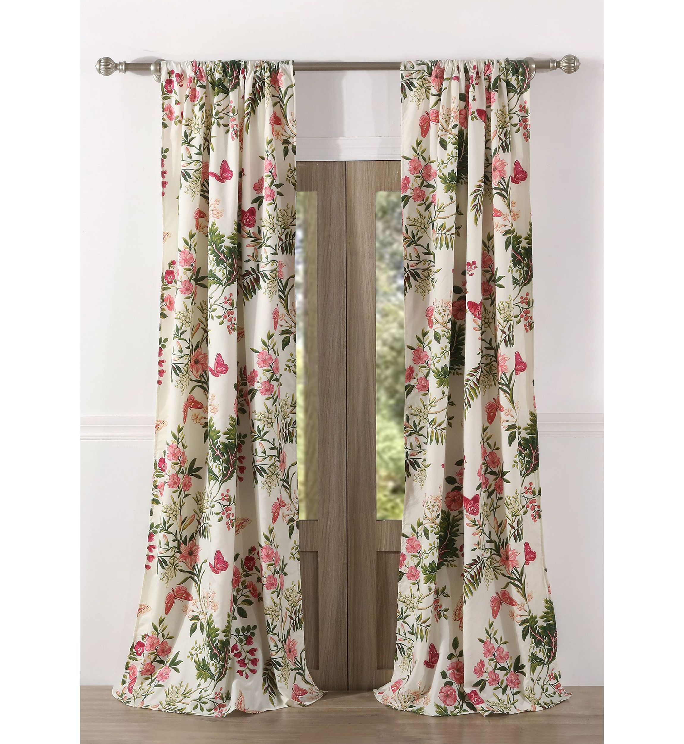 Butterflies Window Panel Pair
