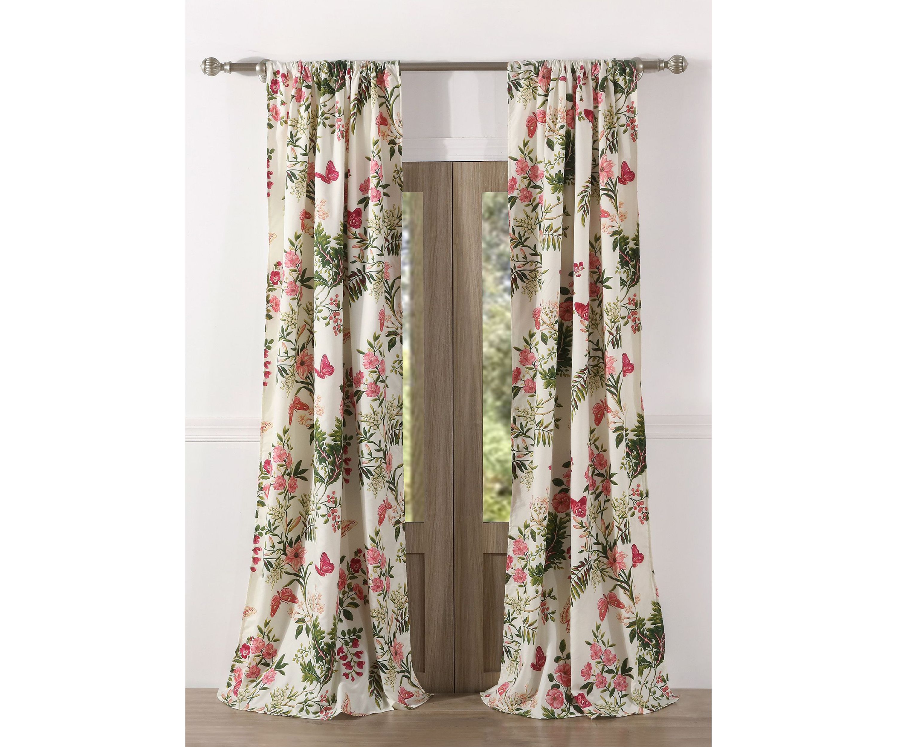 Butterflies Window Panel Pair
