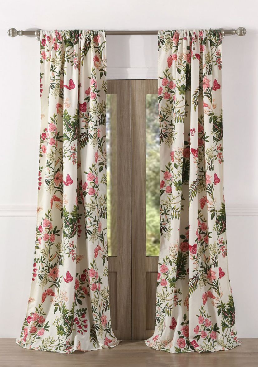 Butterflies Window Panel Pair