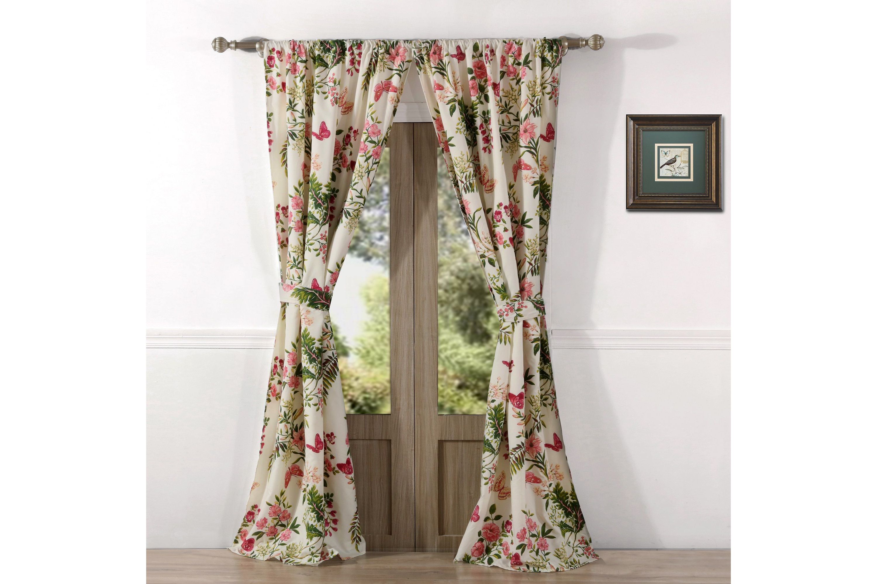 Butterflies Window Panel Pair