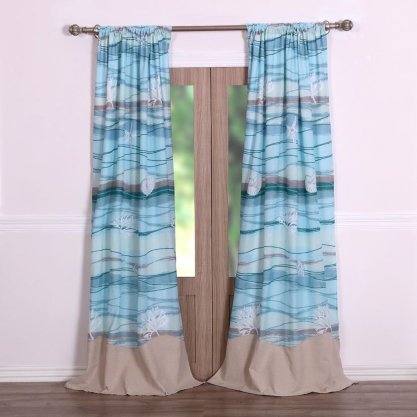 Maui Window Panel Pair