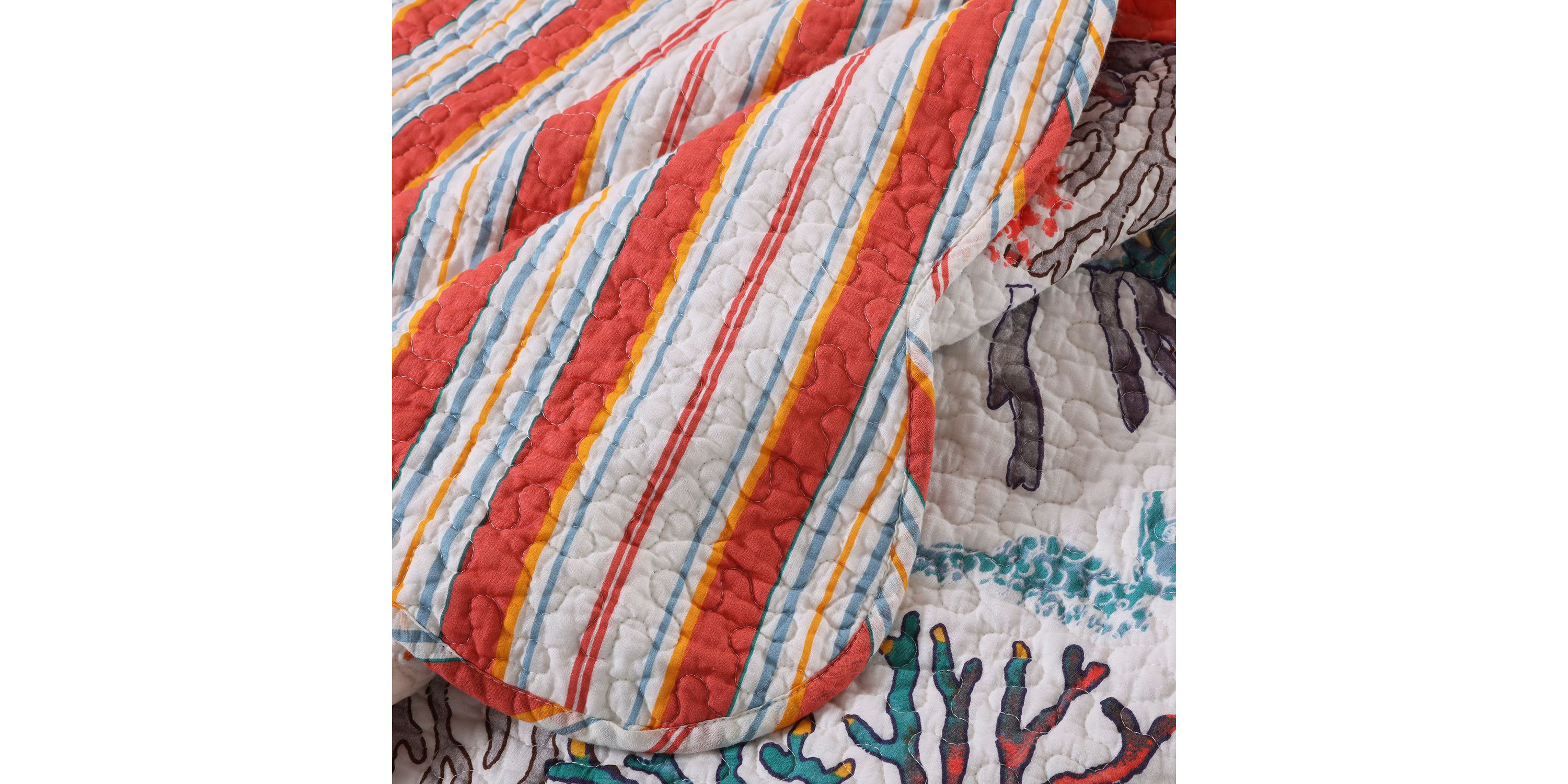 Atlantis Coral Throw