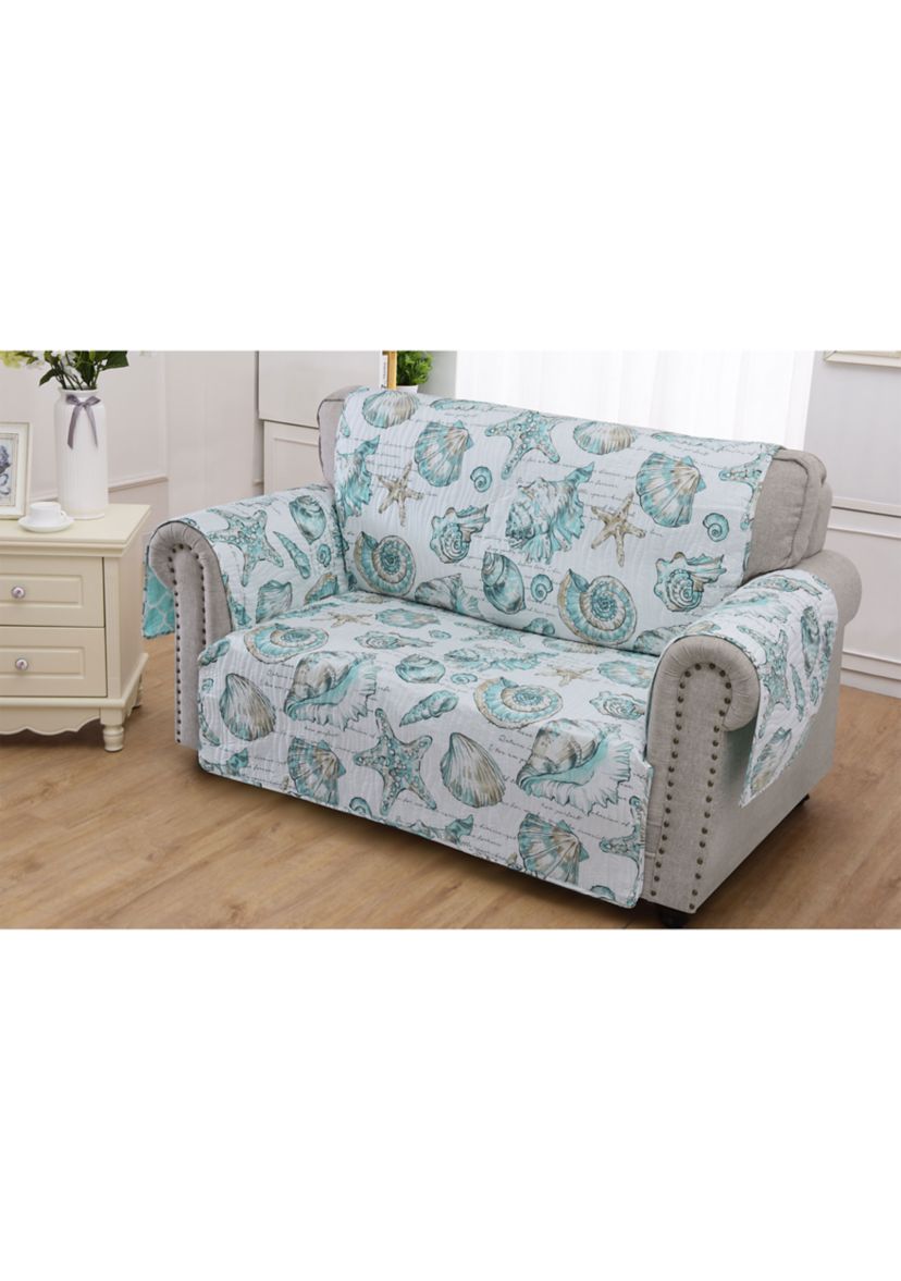 Cruz White Loveseat Furniture Protector