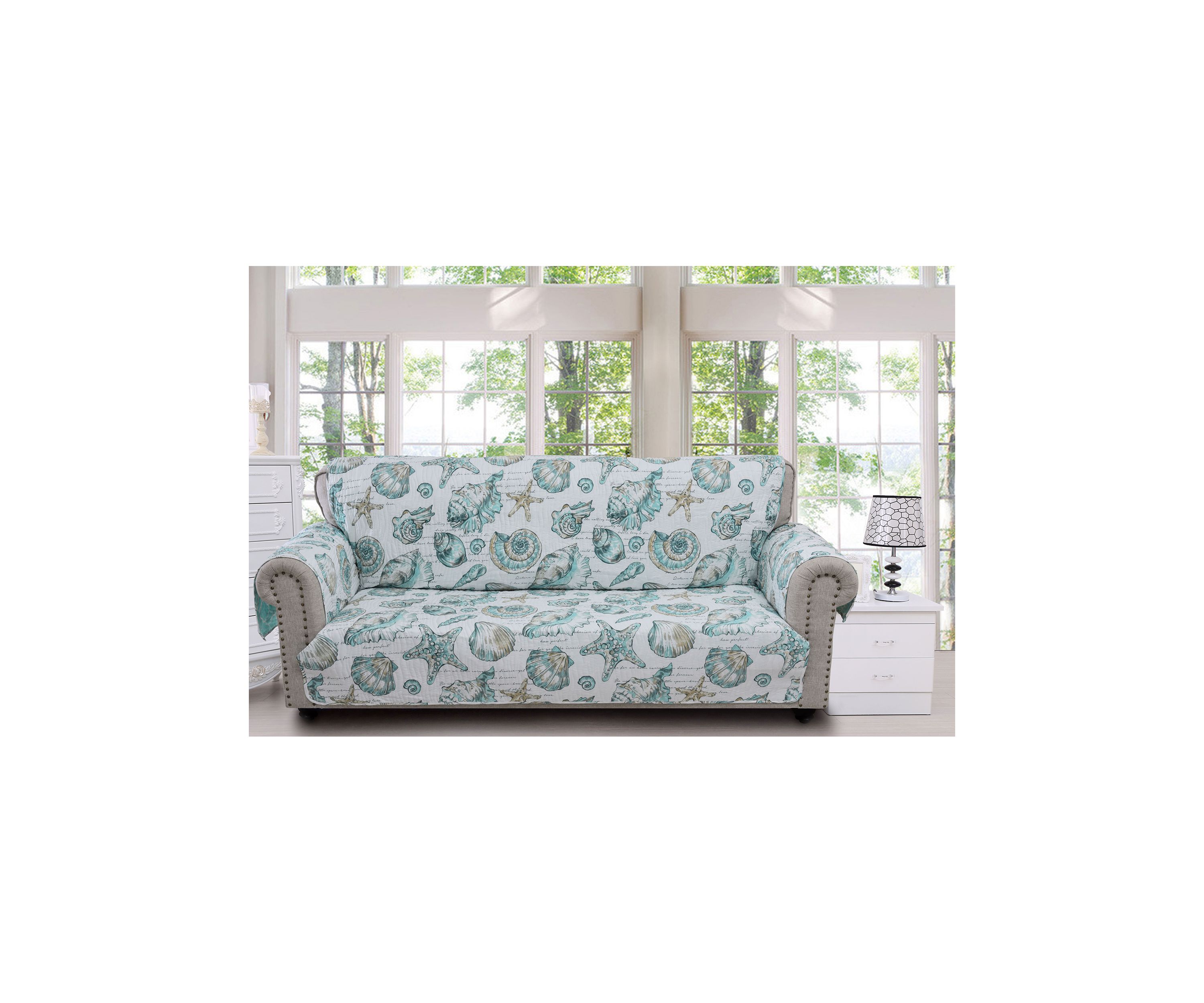 Cruz White Sofa Furniture Protector