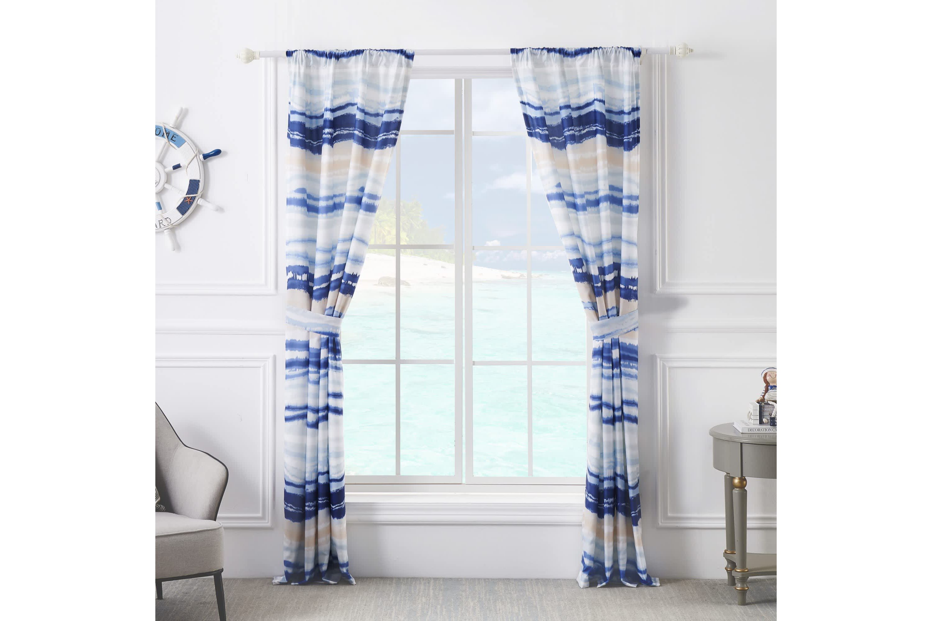 Crystal Cove Window Panel Pair