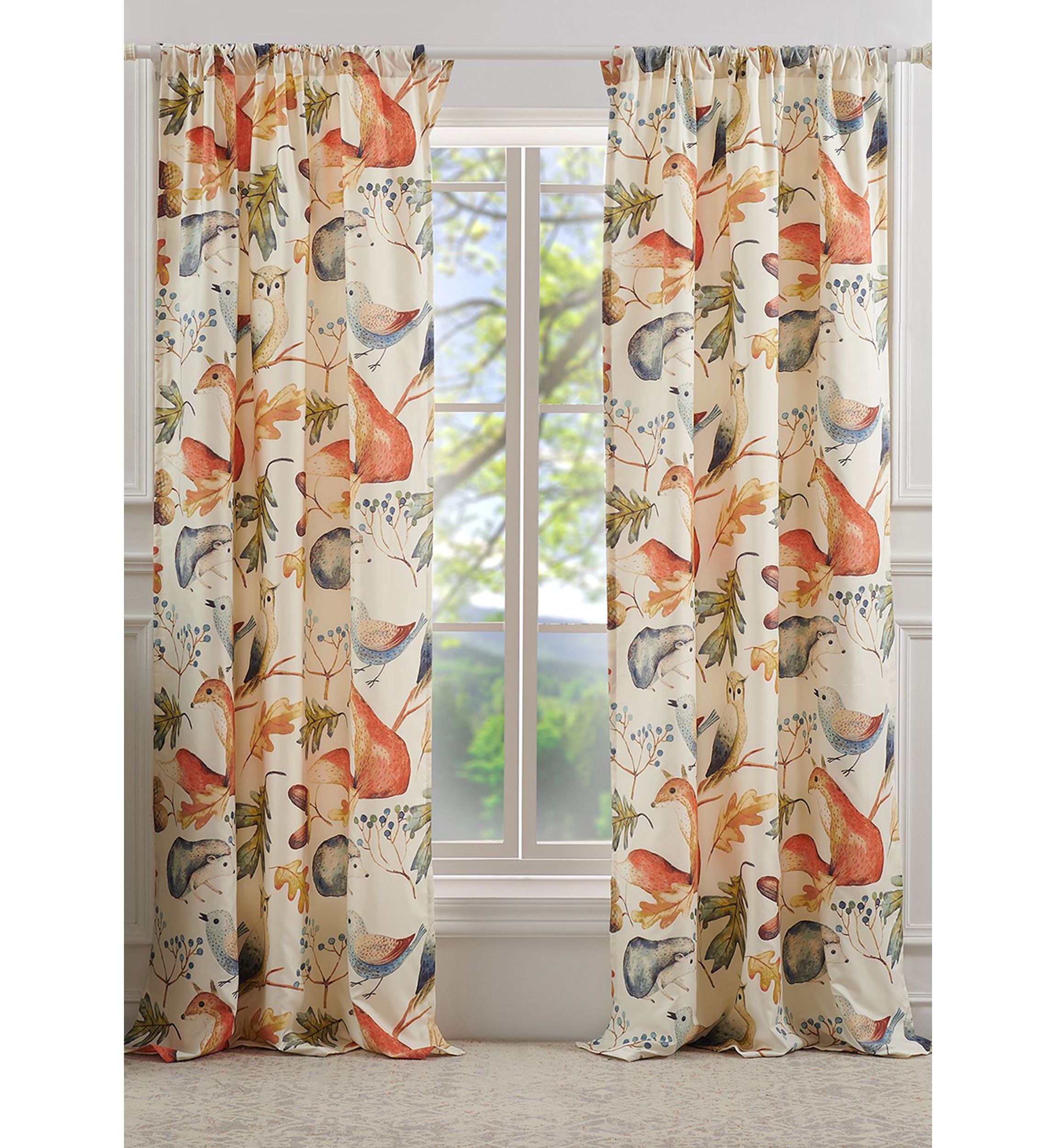 Willow Window Panel Pair