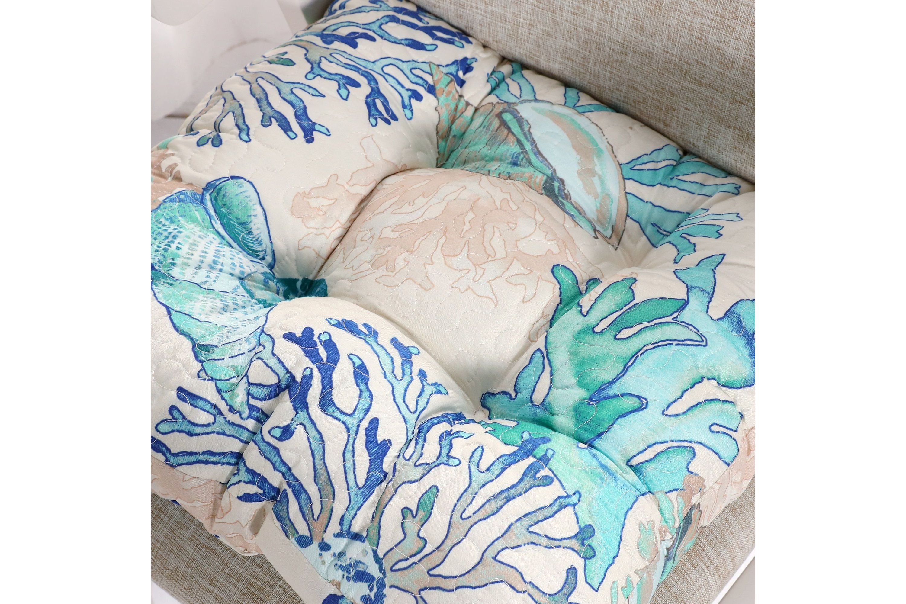 Atlantis Jade Furniture Cushion Chair Pad 4 Piece Set