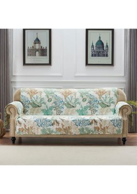 Greenland Home Fashions Atlantis Jade Sofa Furniture Protector