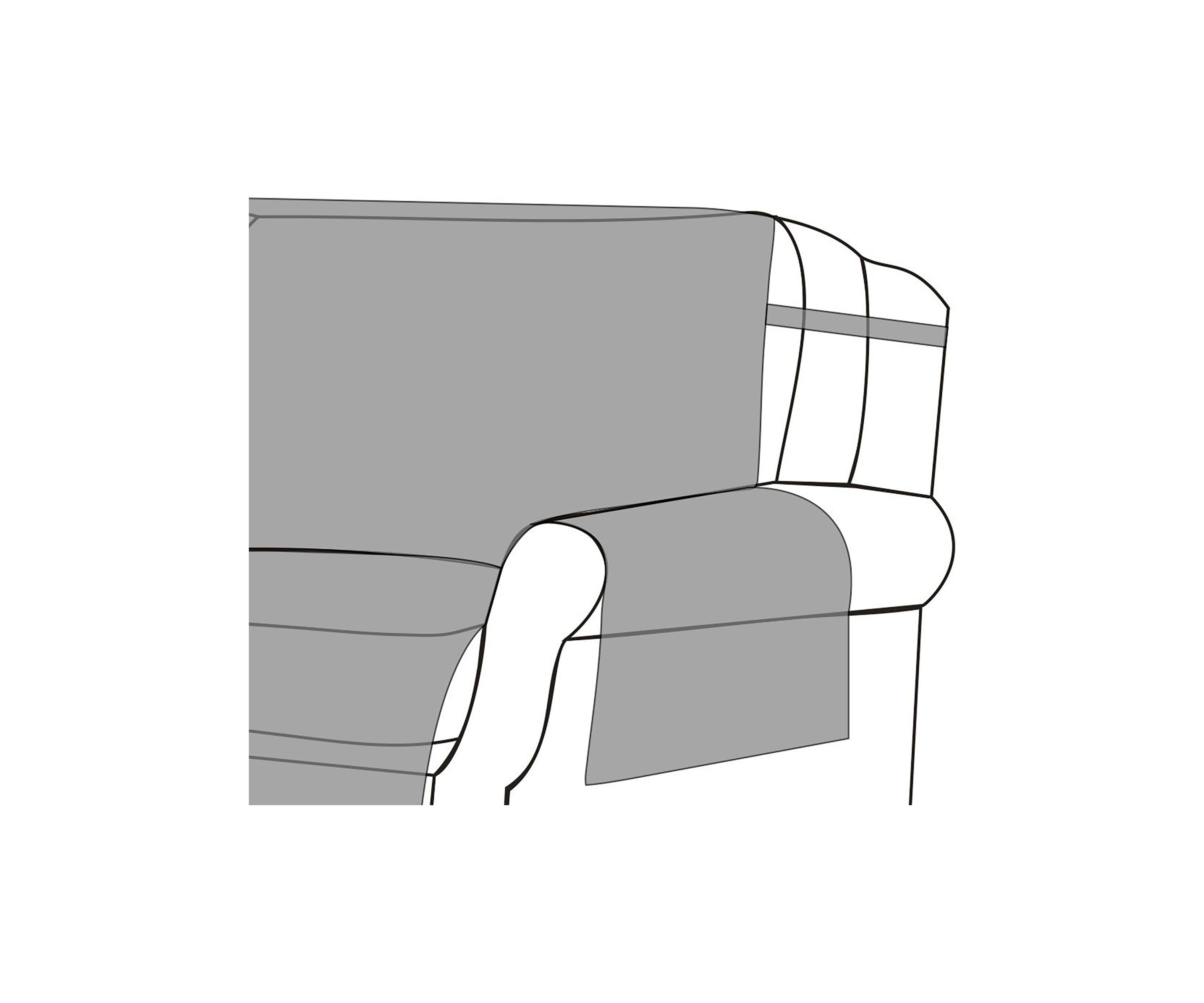 Phoenix Tan Armchair Furniture Protector