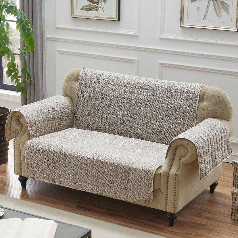 Phoenix Tan Loveseat Furniture Protector