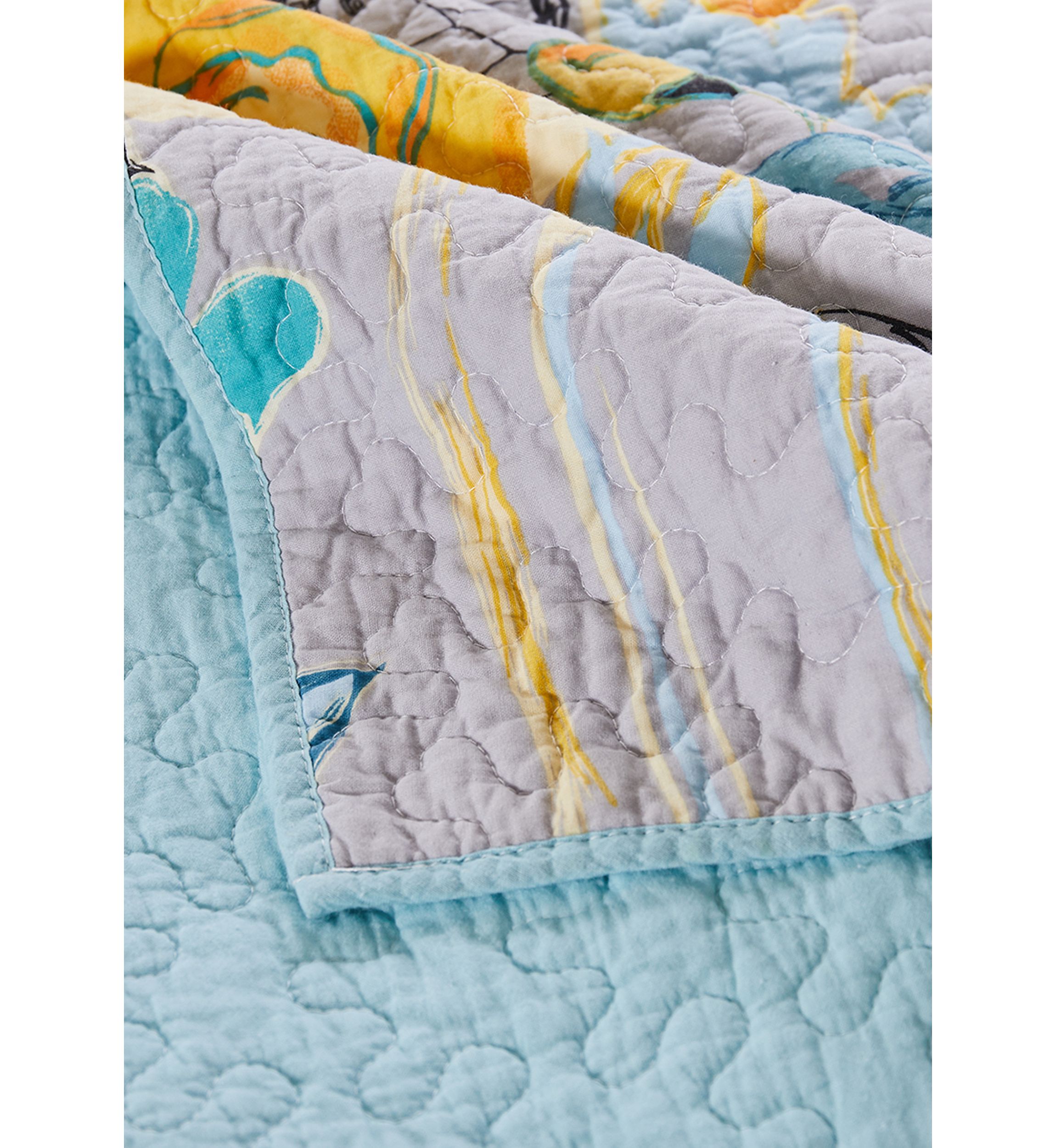 Watercolor Dream Gray Throw