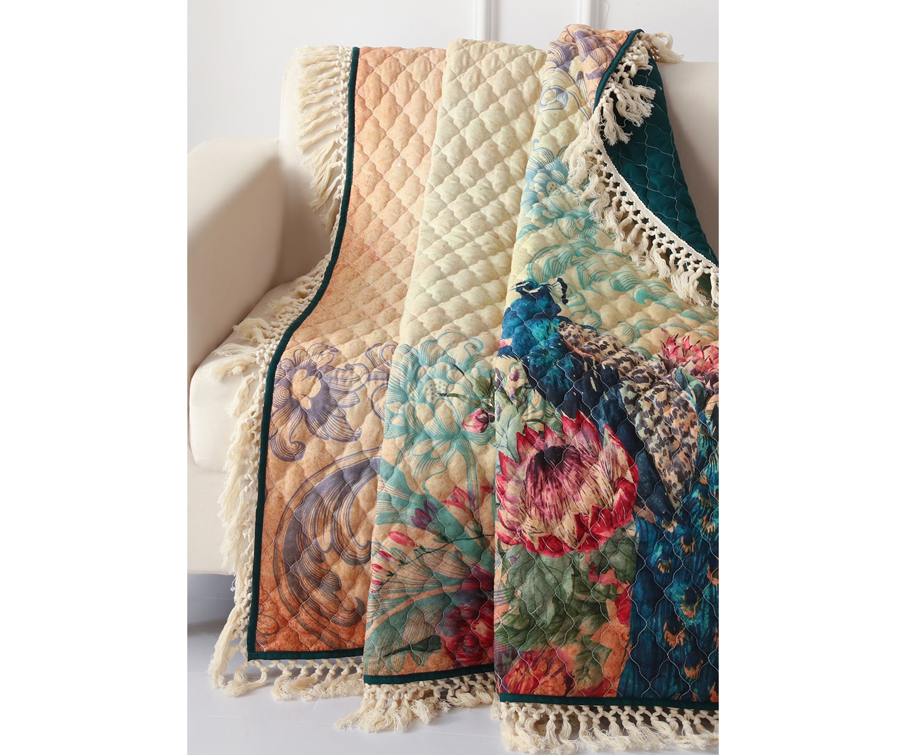 Eden Peacock Throw
