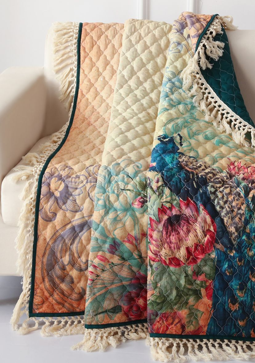 Eden Peacock Throw