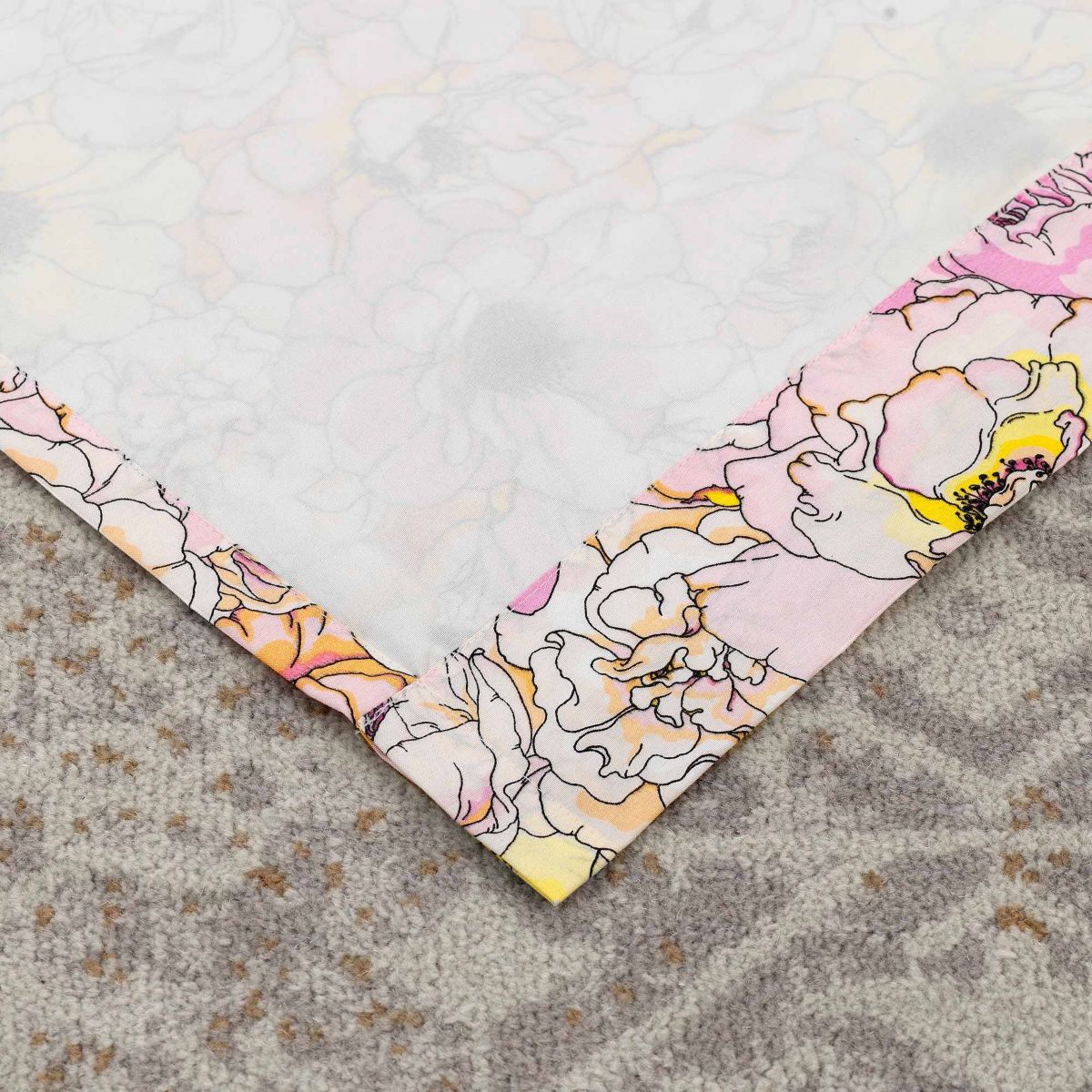 Misty Bloom Window Valance