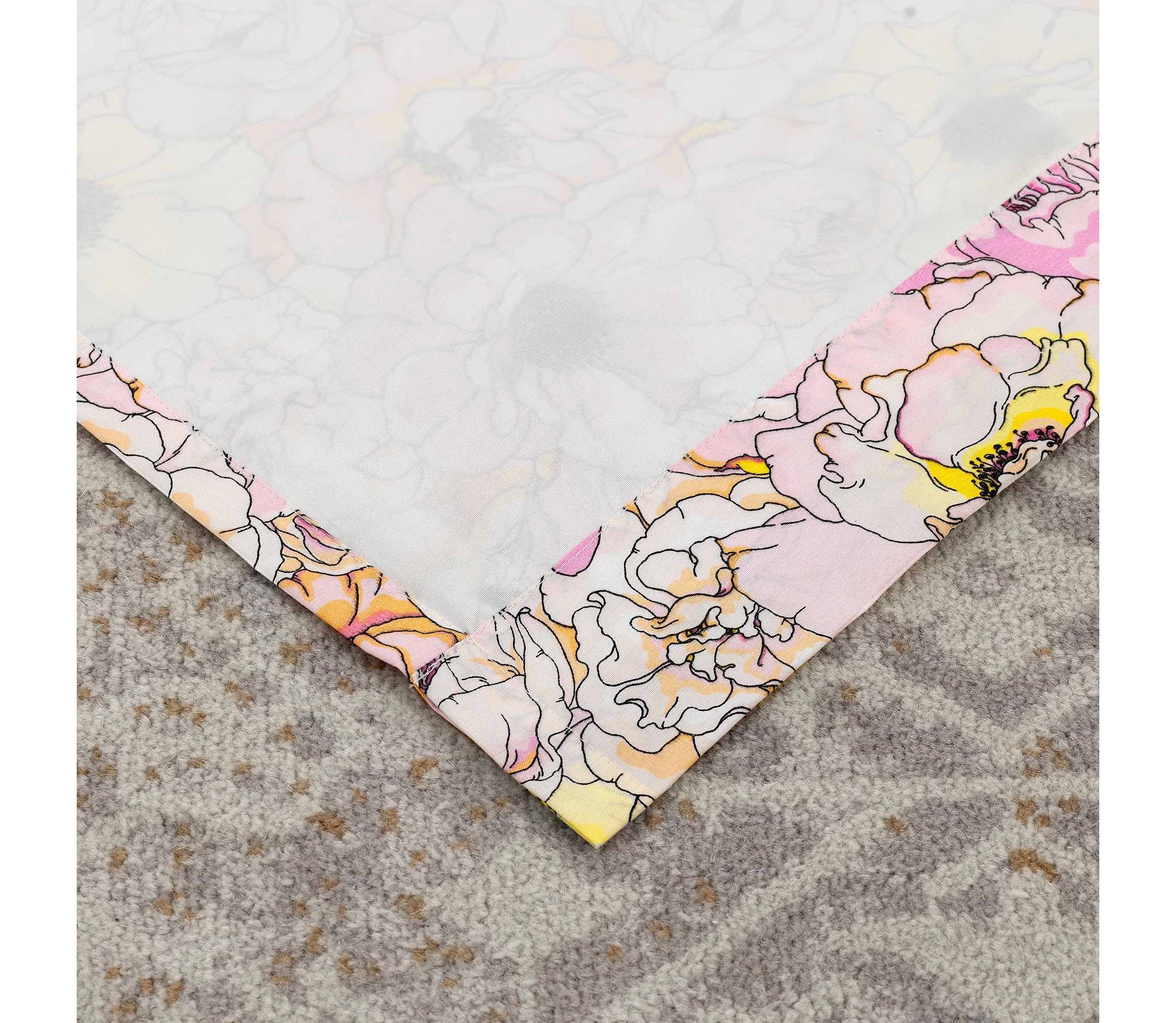 Misty Bloom Window Valance
