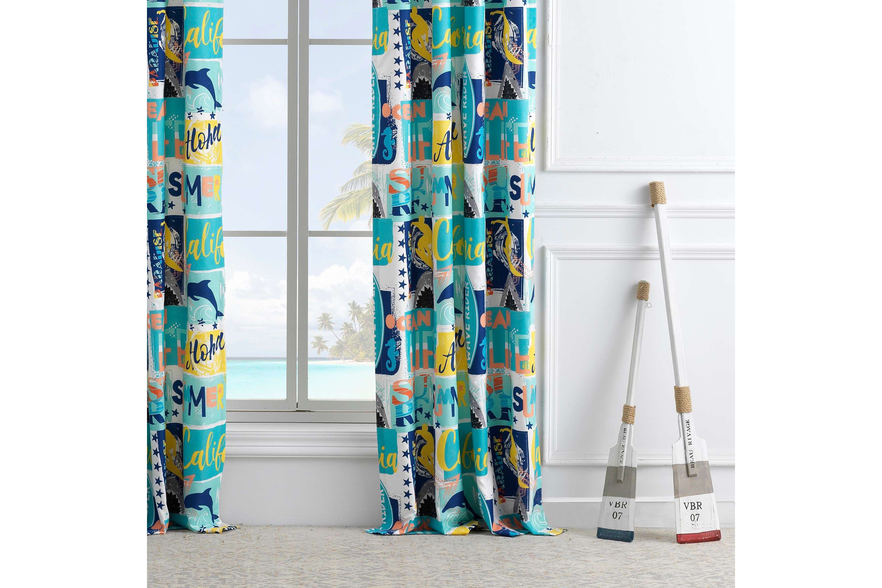 Wave Rider Window Panel Pair
