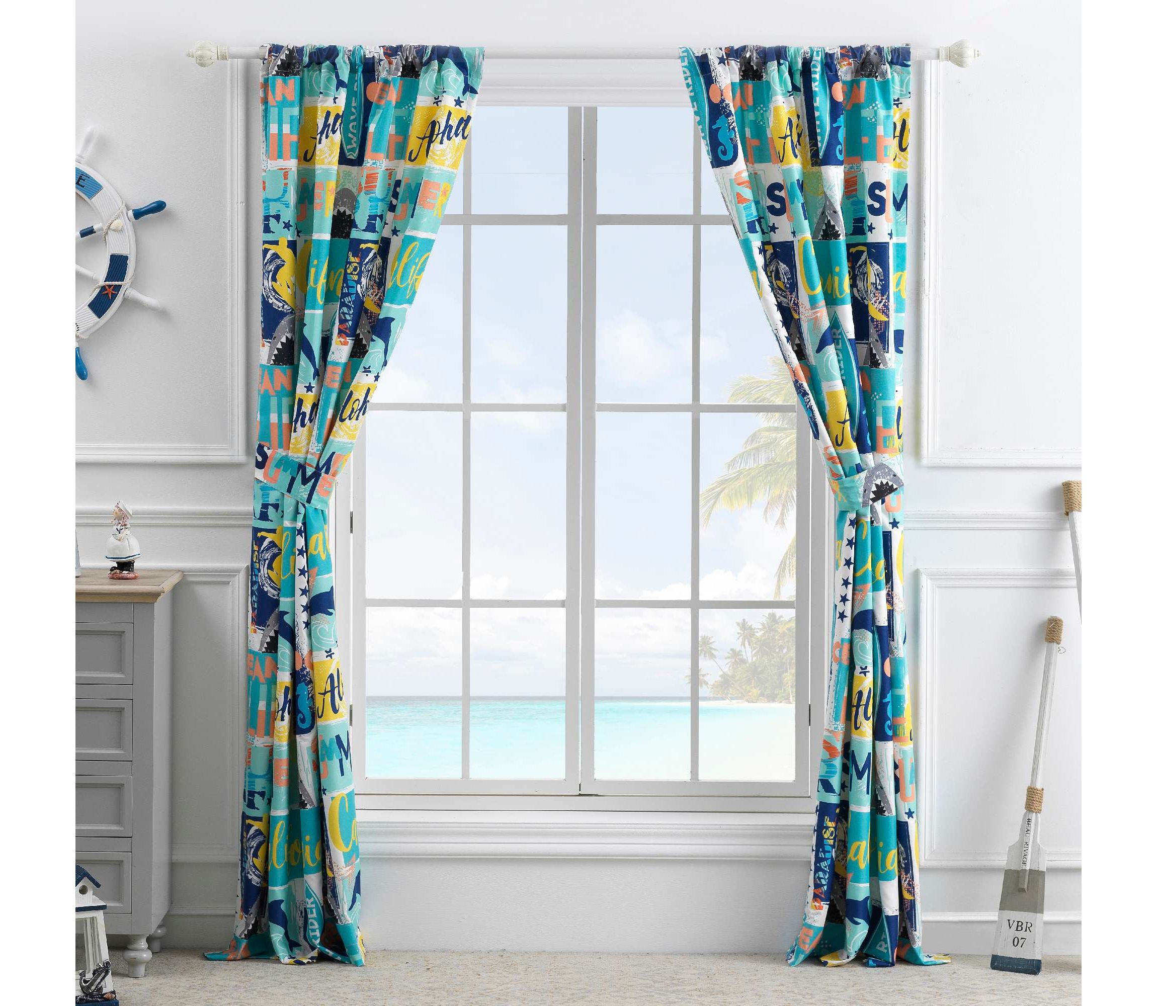 Wave Rider Window Panel Pair