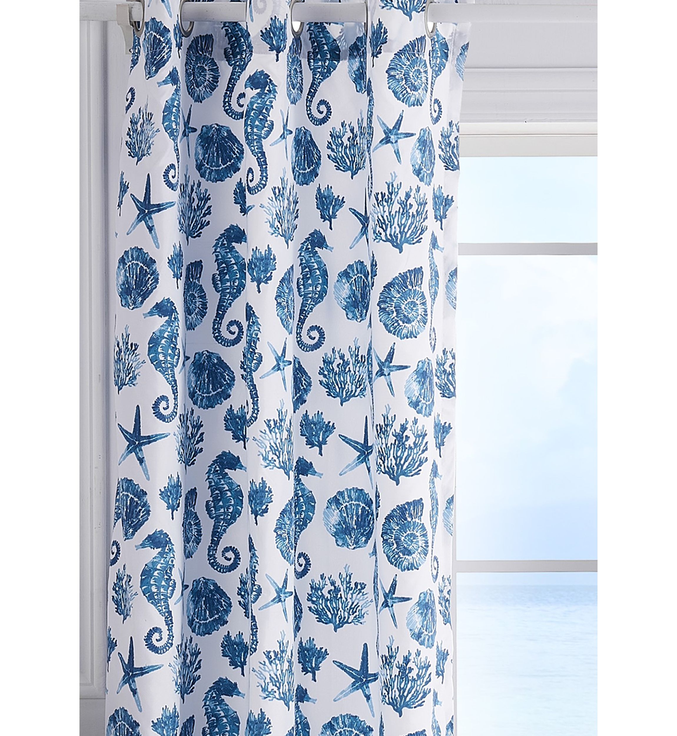 Pebble Beach Window Panel Pair