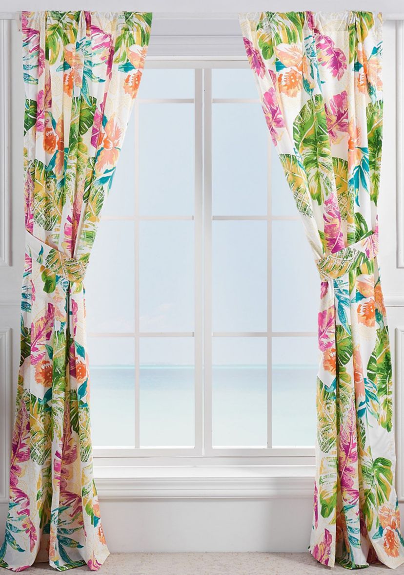 Tropics Window Panel Pair