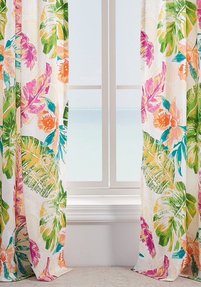 Tropics Window Panel Pair