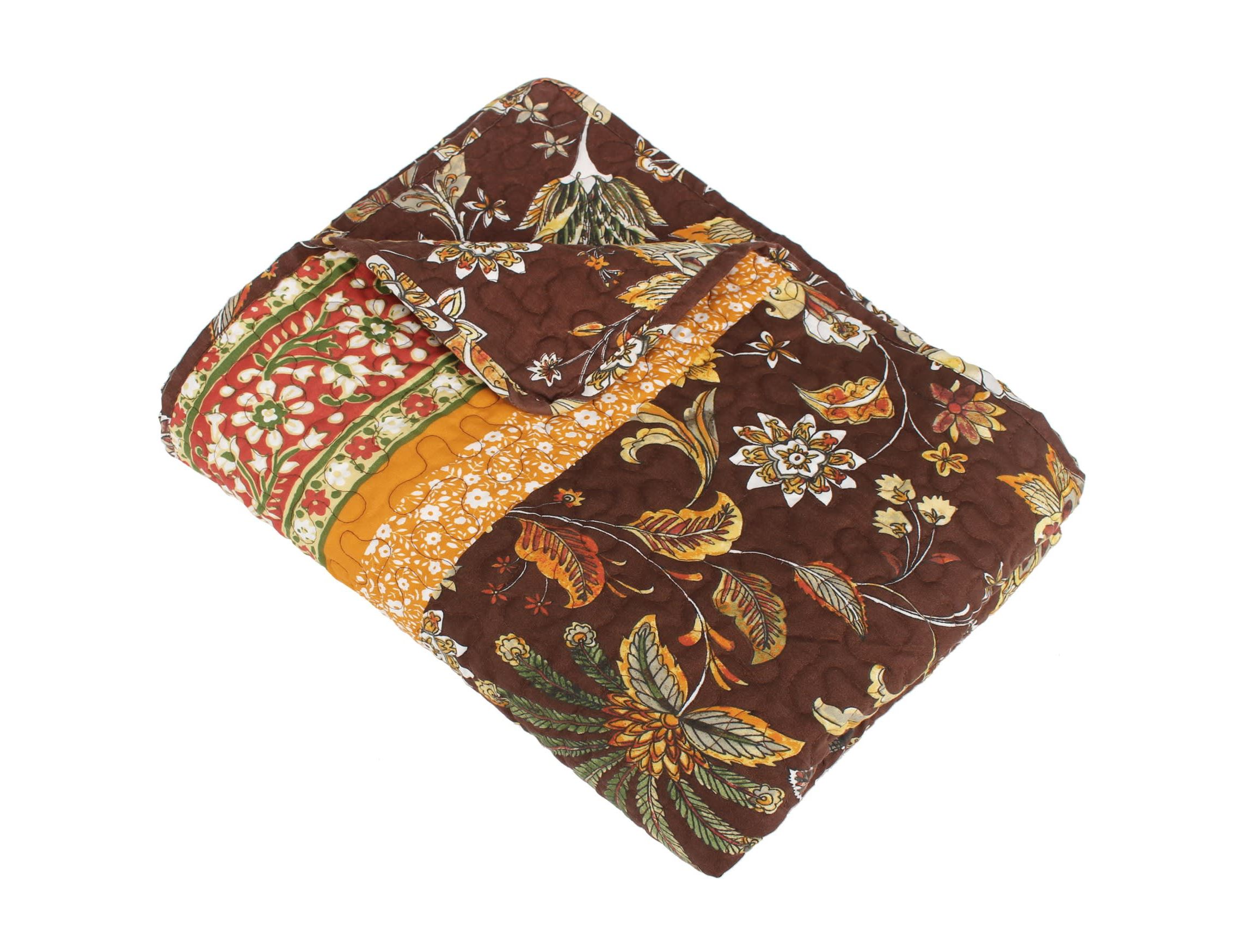 Audrey Chocolate Throw