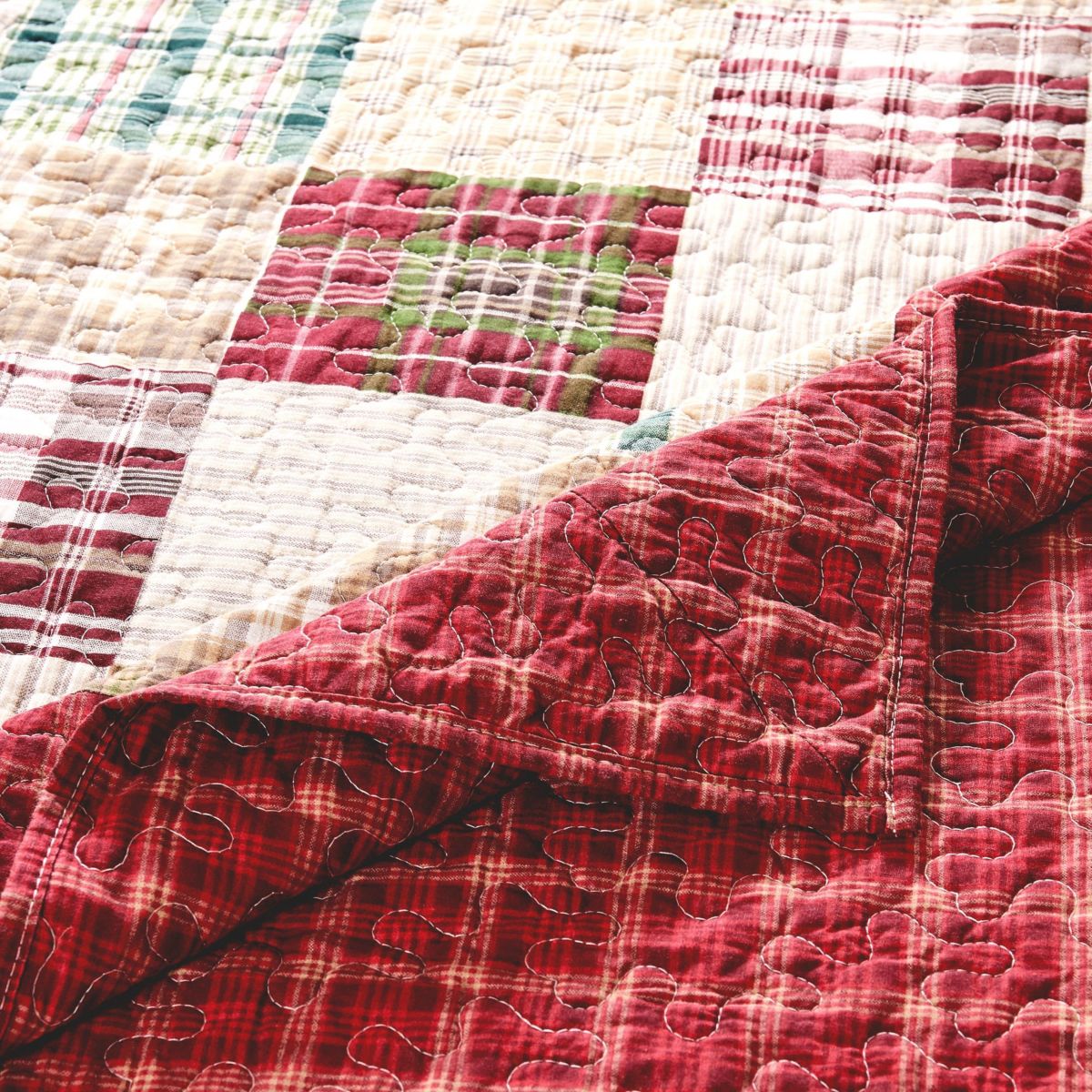 Oxford Red Throw
