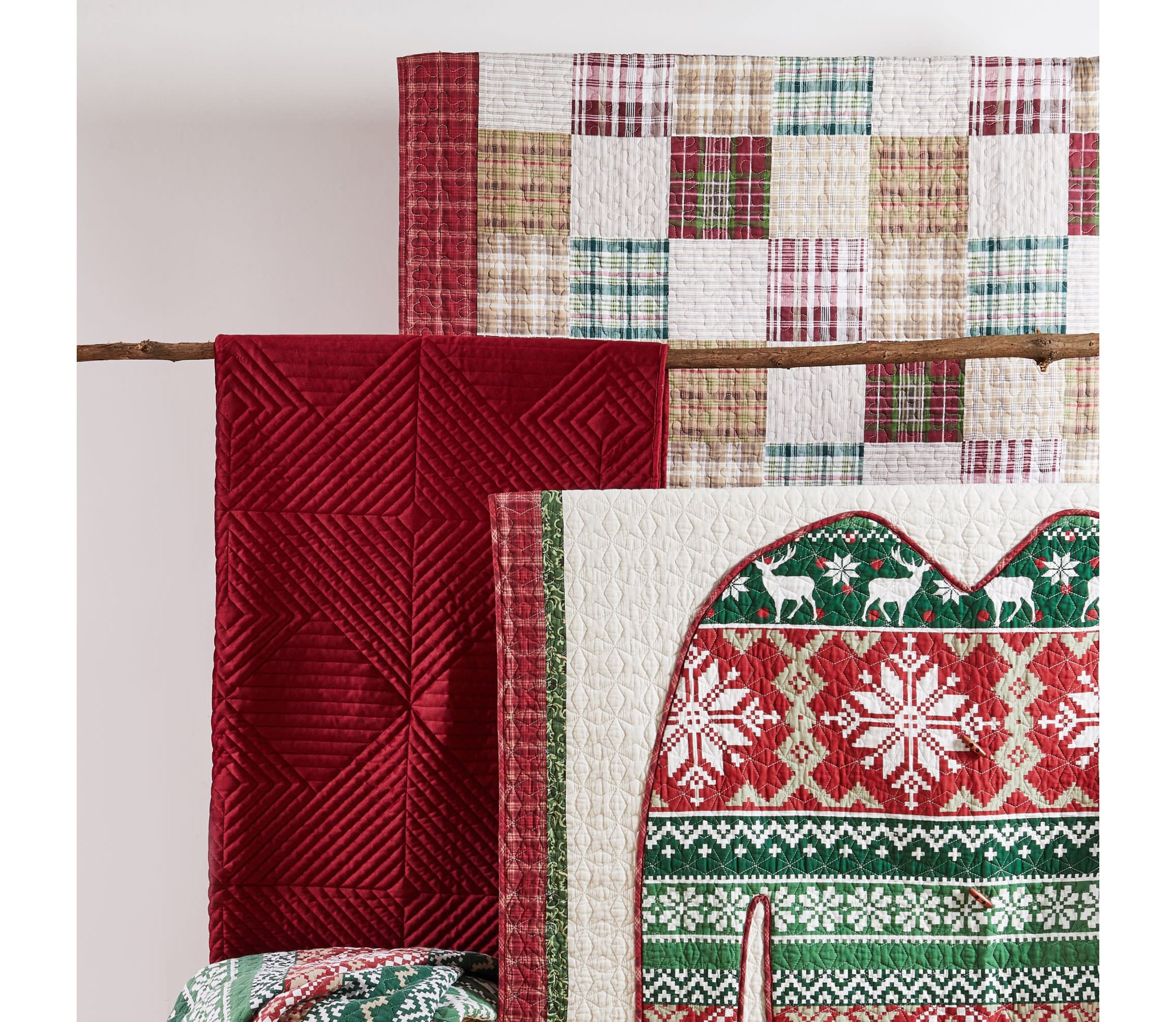 Oxford Red Throw