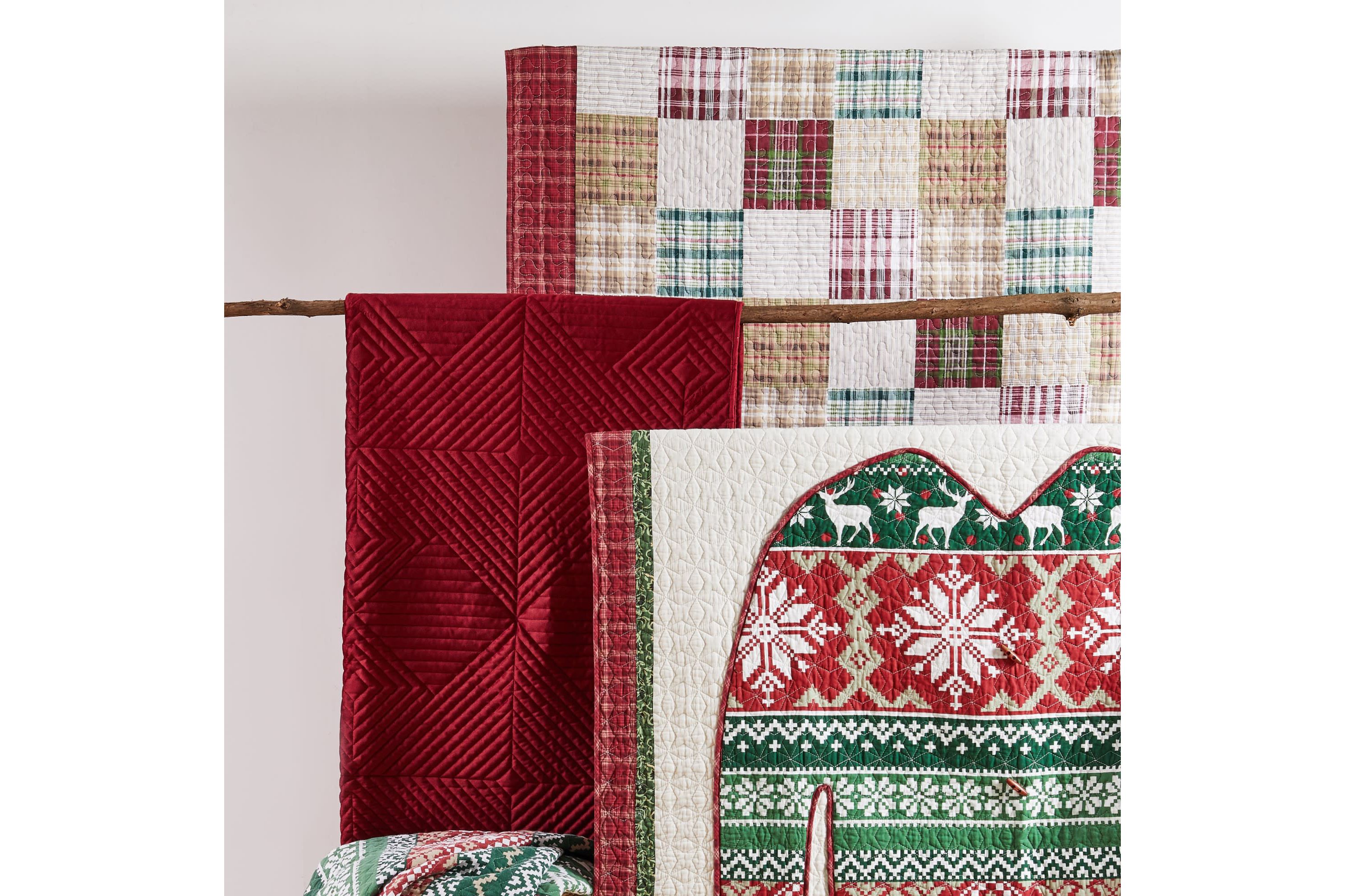 Oxford Red Throw
