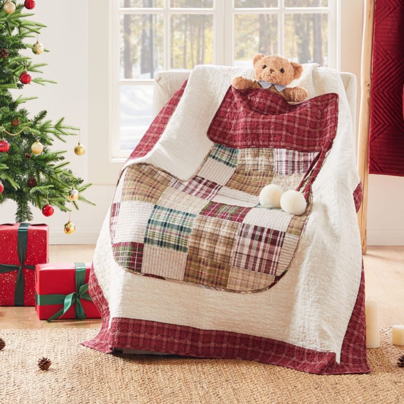 Jolly Stocking Throw