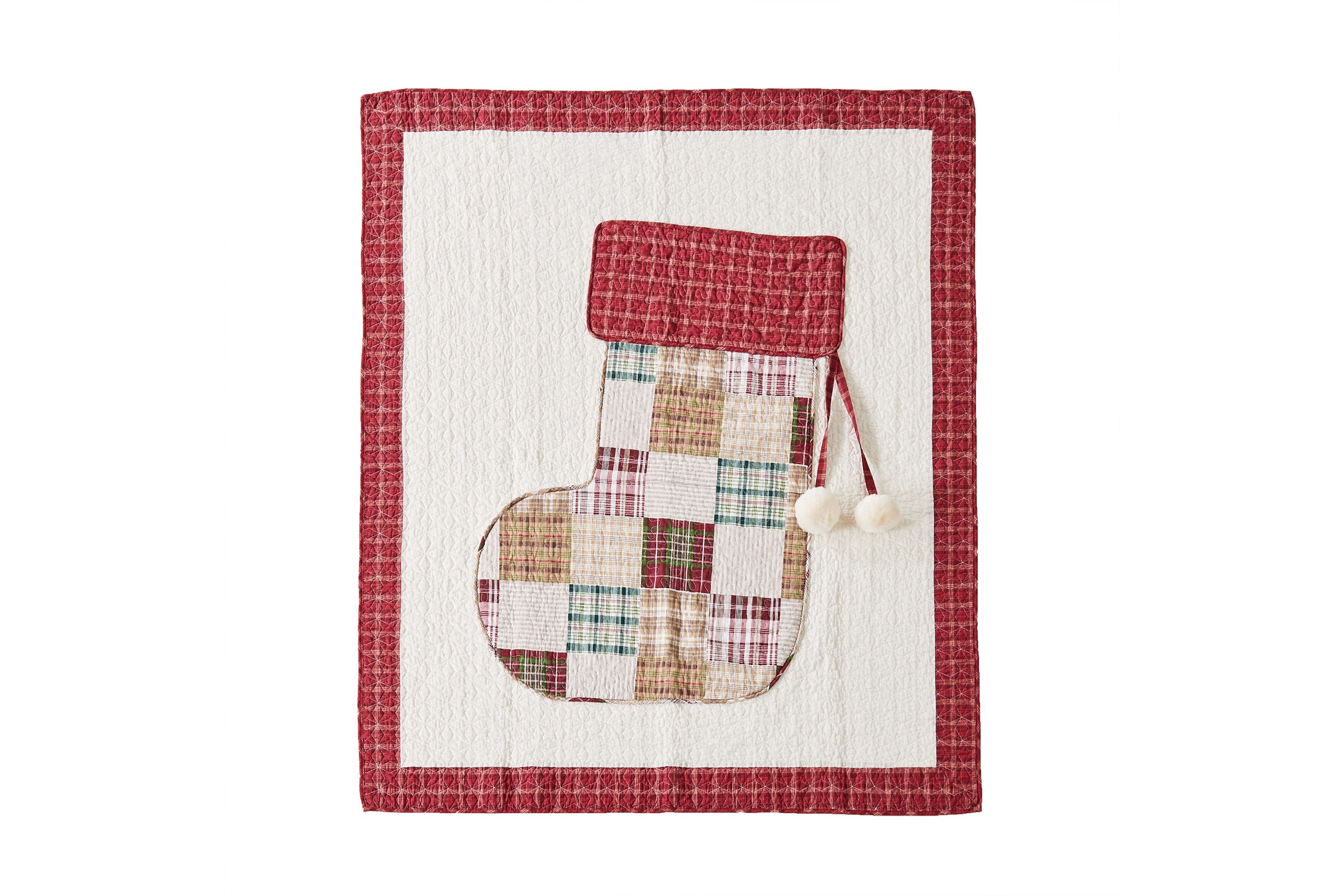 Jolly Stocking Throw