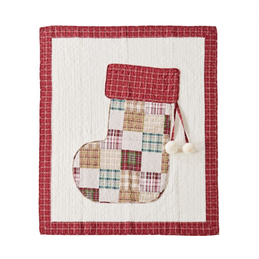 Jolly Stocking Throw