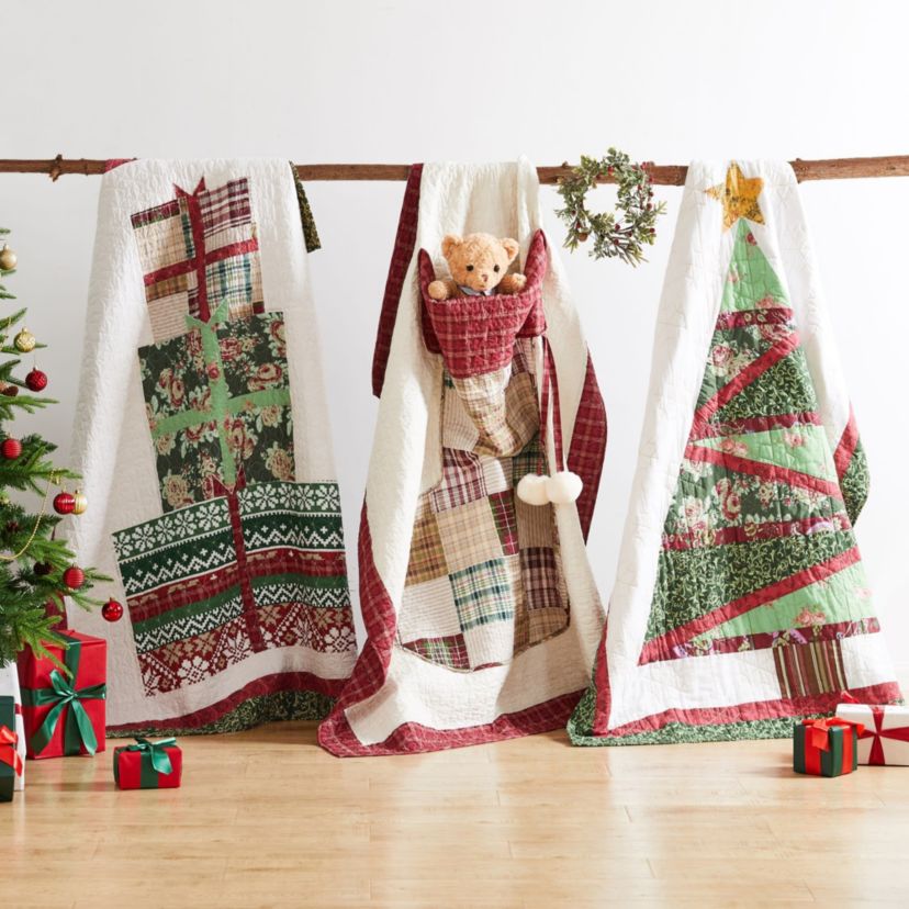 Jolly Stocking Throw