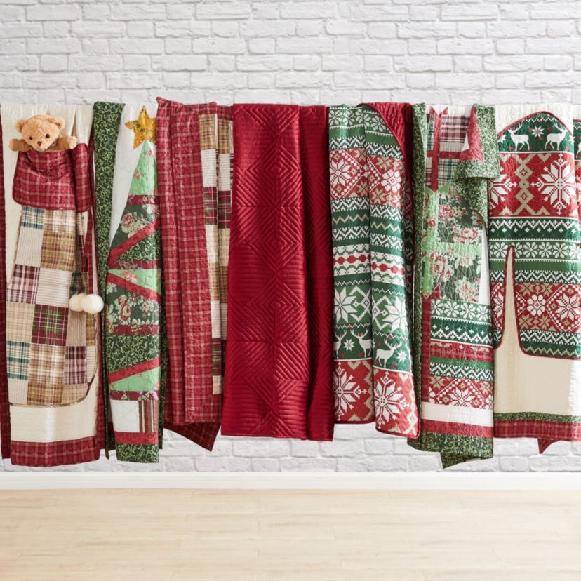 Jolly Stocking Throw